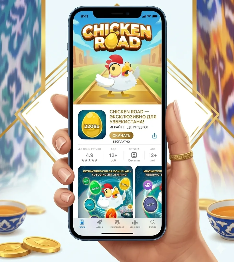Chicken Road скачать на айфон — через Safari на экран Домой